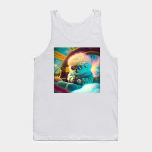 A Furry Space Adventure - Cosmic Cuties #3 Tank Top